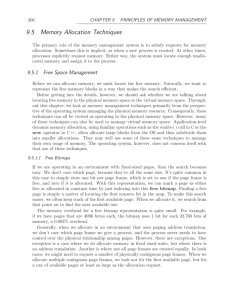 Excerpt from Principles of Memory Management