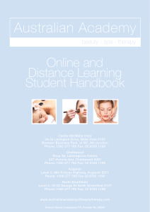 Online and Distance Learning Student Handbook