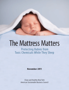 Protecting Babies from Toxic Chemicals While They Sleep