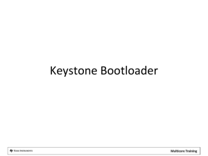 KeyStone Bootloader