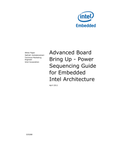 Advanced Board Bring Up - Power Sequencing Guide for