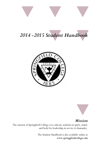 2014 -2015 Student Handbook
