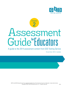 Assessment Guide for Educators | Chapter 2