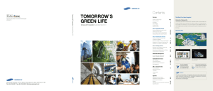 Samsung C&T Corporation Sustainability Report 2012