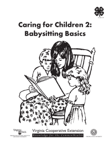 Caring for Children 2: Babysitting Basics