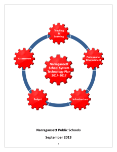 District Technology Plan 2014-2017