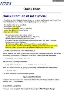 Quick Start_nlint