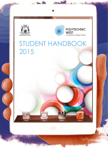 Student Handbook - Polytechnic West