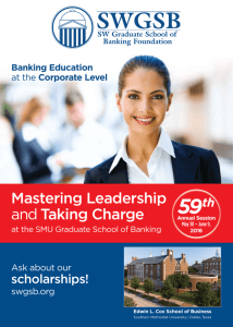 Catalogue - Southwestern Graduate School of Banking Foundation