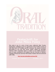 View PDF - Oral Tradition Journal