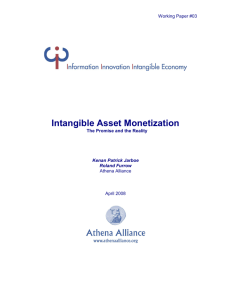 Intangible Asset Monetization