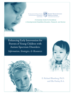 Enhancing Early Intervention for Parents of Young Children with