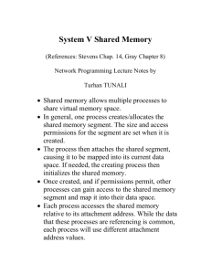 UNIX Shared Memory