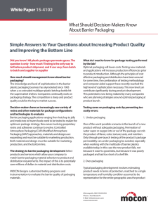 What Should Decision-Makers Know About Barrier Packaging