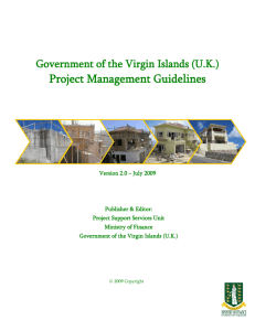BVI Project Management Guidelines