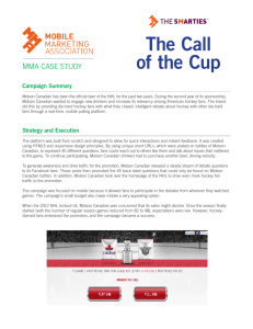 The Call of the Cup - Mobile Marketing Association