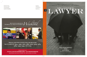 Issue 80 - Stanford Lawyer