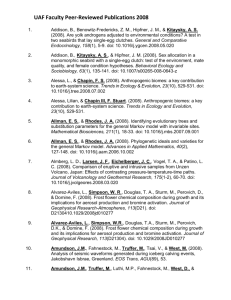 UAF Faculty Peer-Reviewed Publications 2008