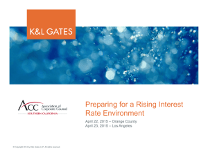 Preparing for a Rising Interest Rate Environment