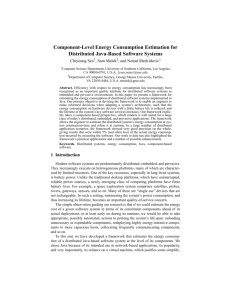 Component-Level Energy Consumption Estimation for Distributed