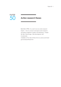 Paper 50 - Action Research
