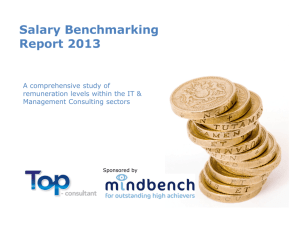 Salary Benchmarking Report 2013 - Top