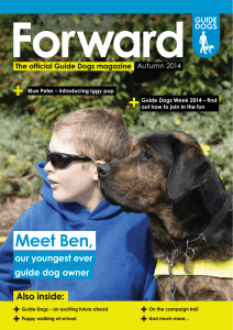 Forward. The official Guide Dogs magazine. Autumn 2014