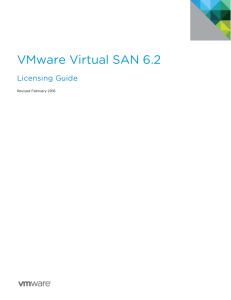 VMware Virtual SAN 6.2