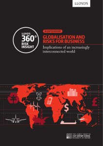 Globalisation and risks for business