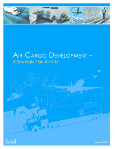 Air Cargo Development – A Strategic Plan for Erie