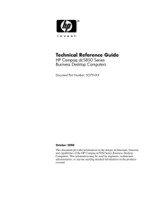 Technical Reference Guide - Hewlett