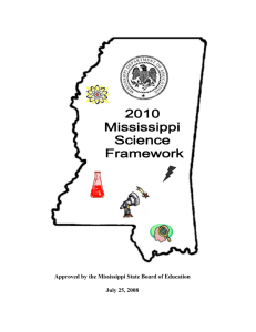 INTRODUCTION TO BIOLOGY - Mississippi Department of Education