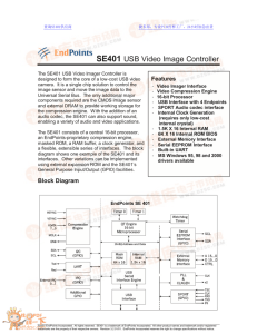 SE401 USB Video Image Controller