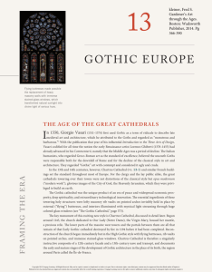 gothic europe - Indus Valley School of Art & Architecture