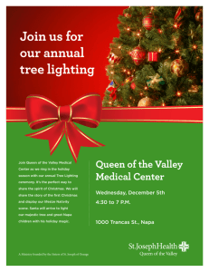 Join us for our annual tree lighting