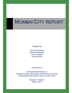 mumbai city report - START Climate Change