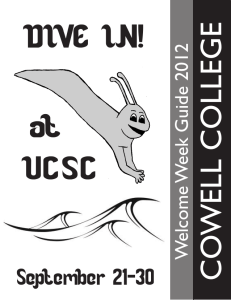 DIVE IN! at UCSC