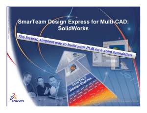 SmarTeam Design Express for Multi-CAD