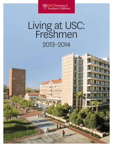 Living at USC: freshmen - USC Housing