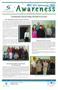 SCS Awareness Newsletter and 60th
