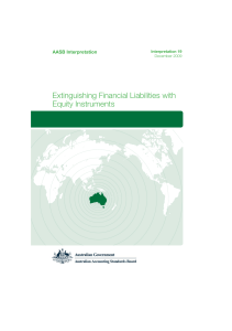 Interpretation 19 - Australian Accounting Standards Board