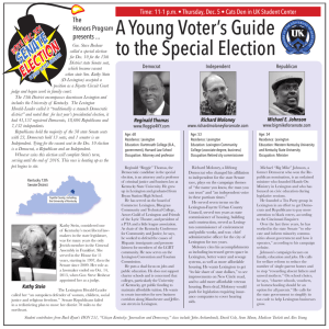 A Young Voter's Guide to the Special Election