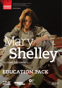 Mary Shelley - Nottingham Playhouse
