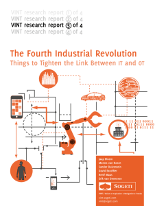 The Fourth Industrial Revolution