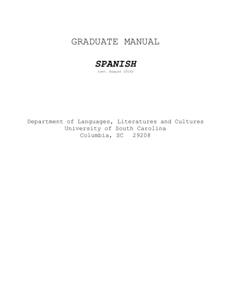 doctoral dissertation in spanish