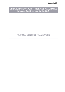 1c Payroll Control Framework , item 7. PDF 286 KB