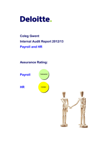 Payroll and HR FINAL IA Report 1213