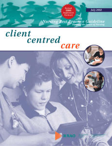 client centred care