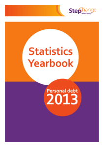 Statistics Yearbook - StepChange Debt Charity