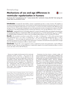 Mechanisms of sex and age differences in ventricular repolarization